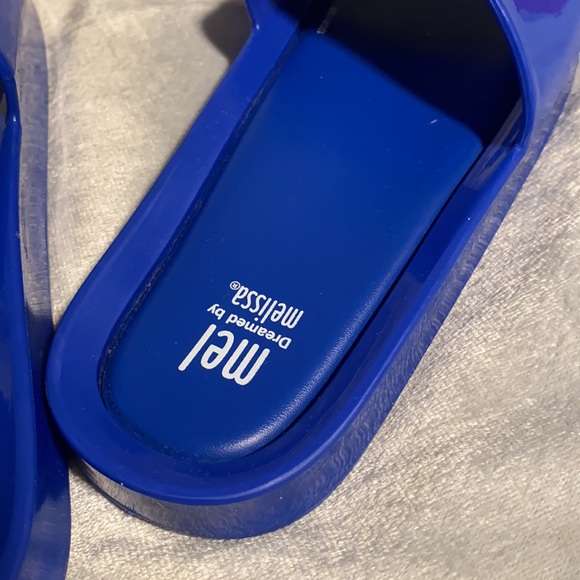 Mel by Melissa Blue Slides Y2K - Picture 5 of 8